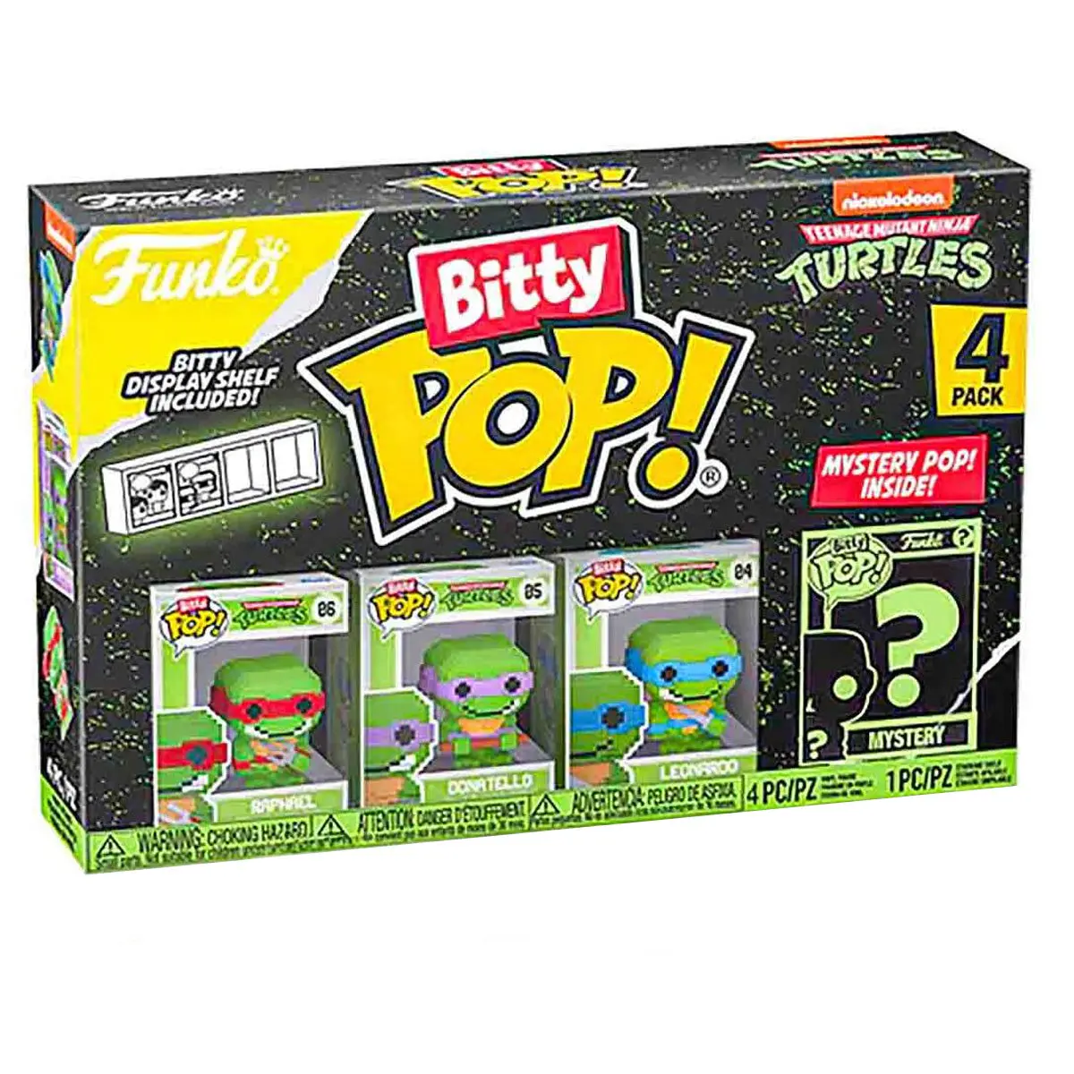 Funko Bitty Pop! Teenage Mutant Ninja Turtles Mini Figures Series 4 (4 Pack) 1