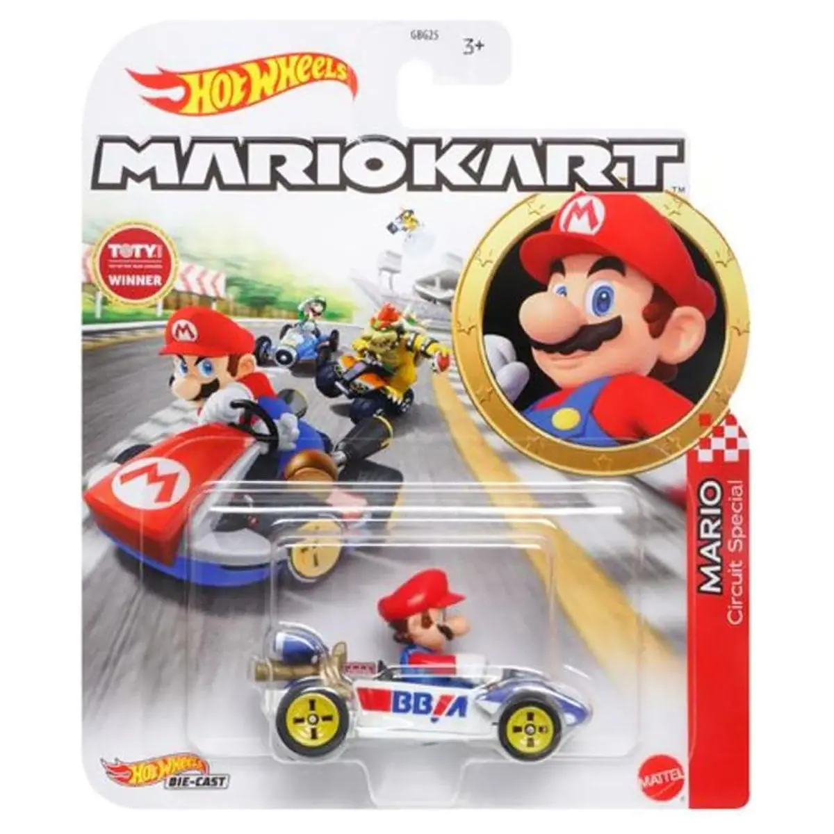 Hot Wheels Mario Kart: Mario Circuit Special 1:64 Scale Vehicle 1