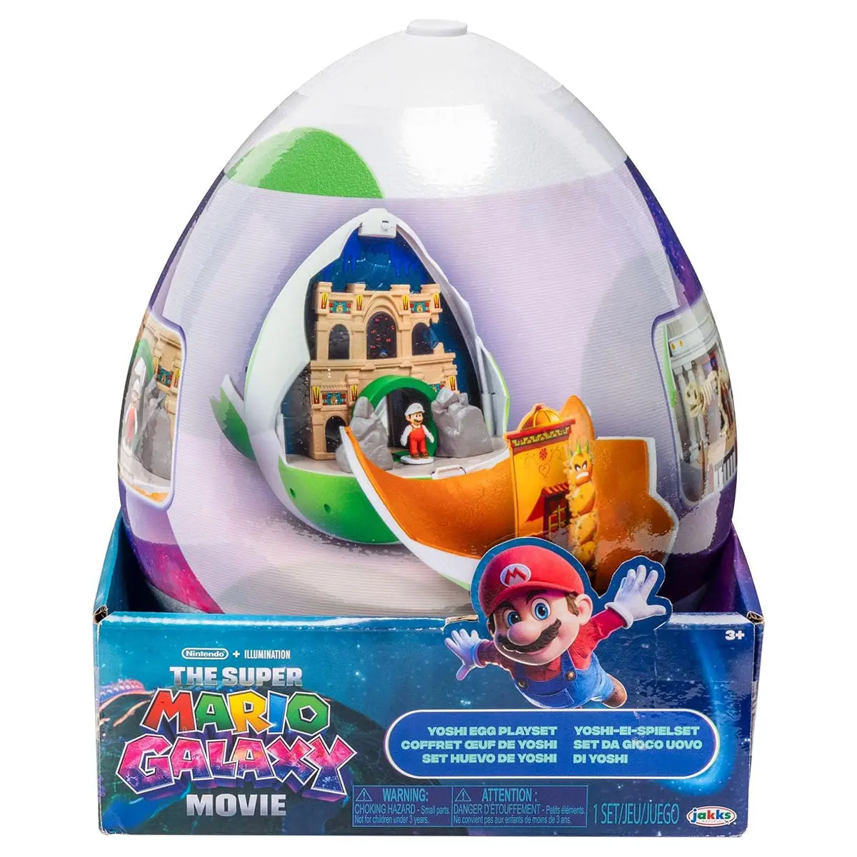 The Super Mario Galaxy Movie Yoshi Egg Playset 1