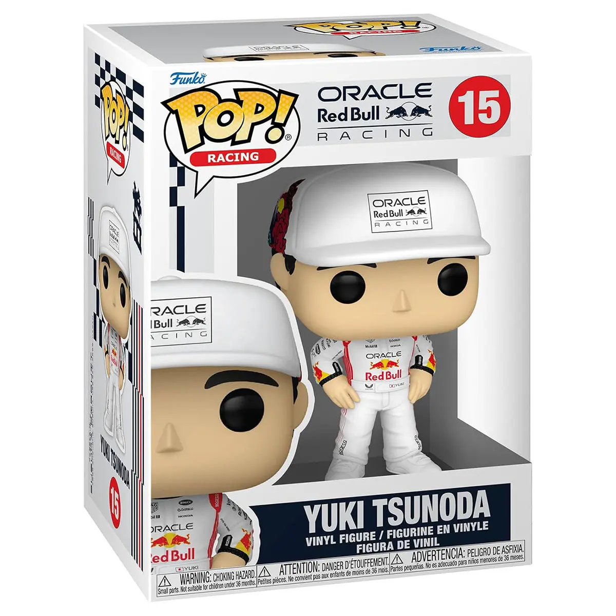 Funko Pop! Racing: Oracle Red Bull Racing: Yuki Tsunoda Vinyl Figure #15 1