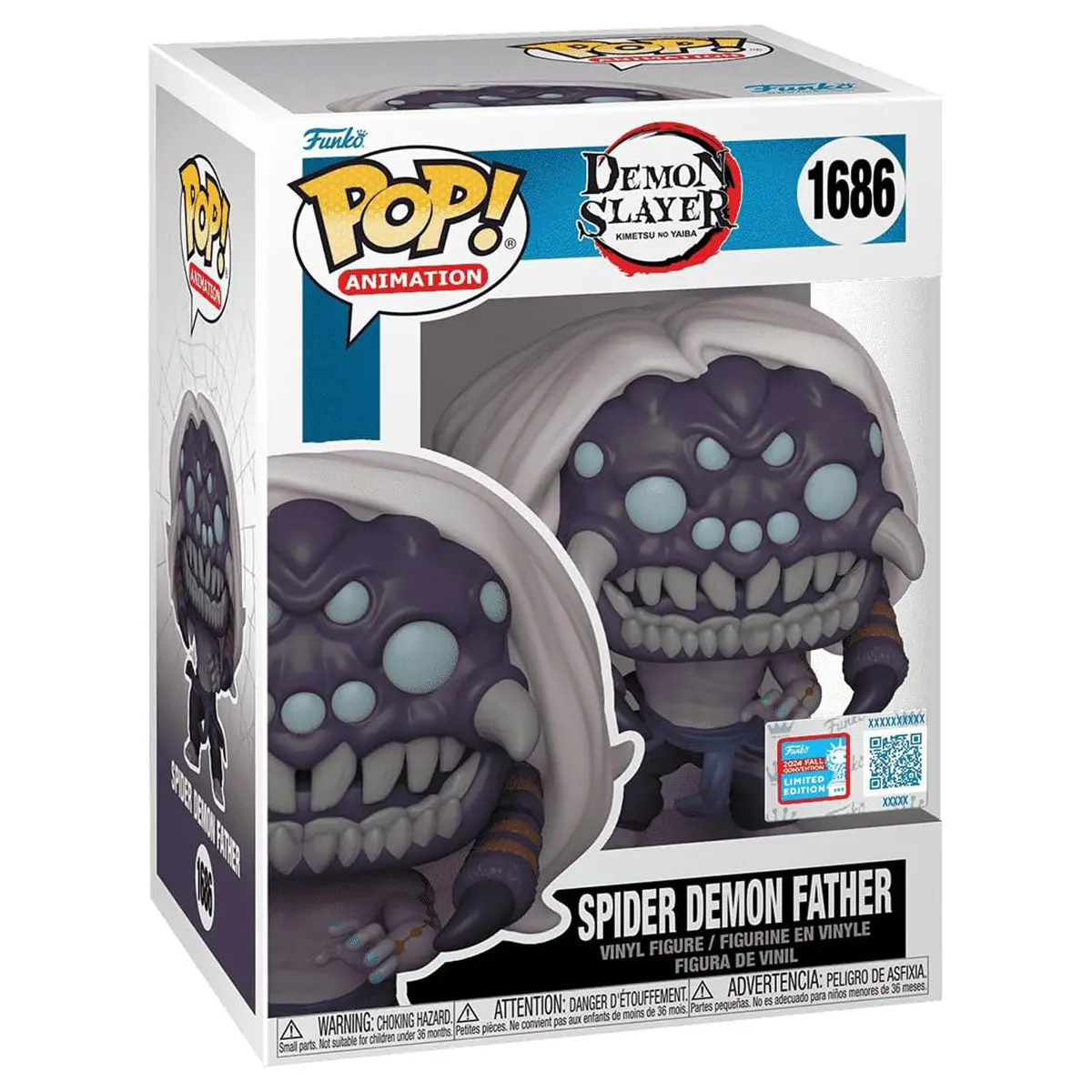 Funko Pop! Animation: Demon Slayer: Spider Demon Father Vinyl Figure #1686 1
