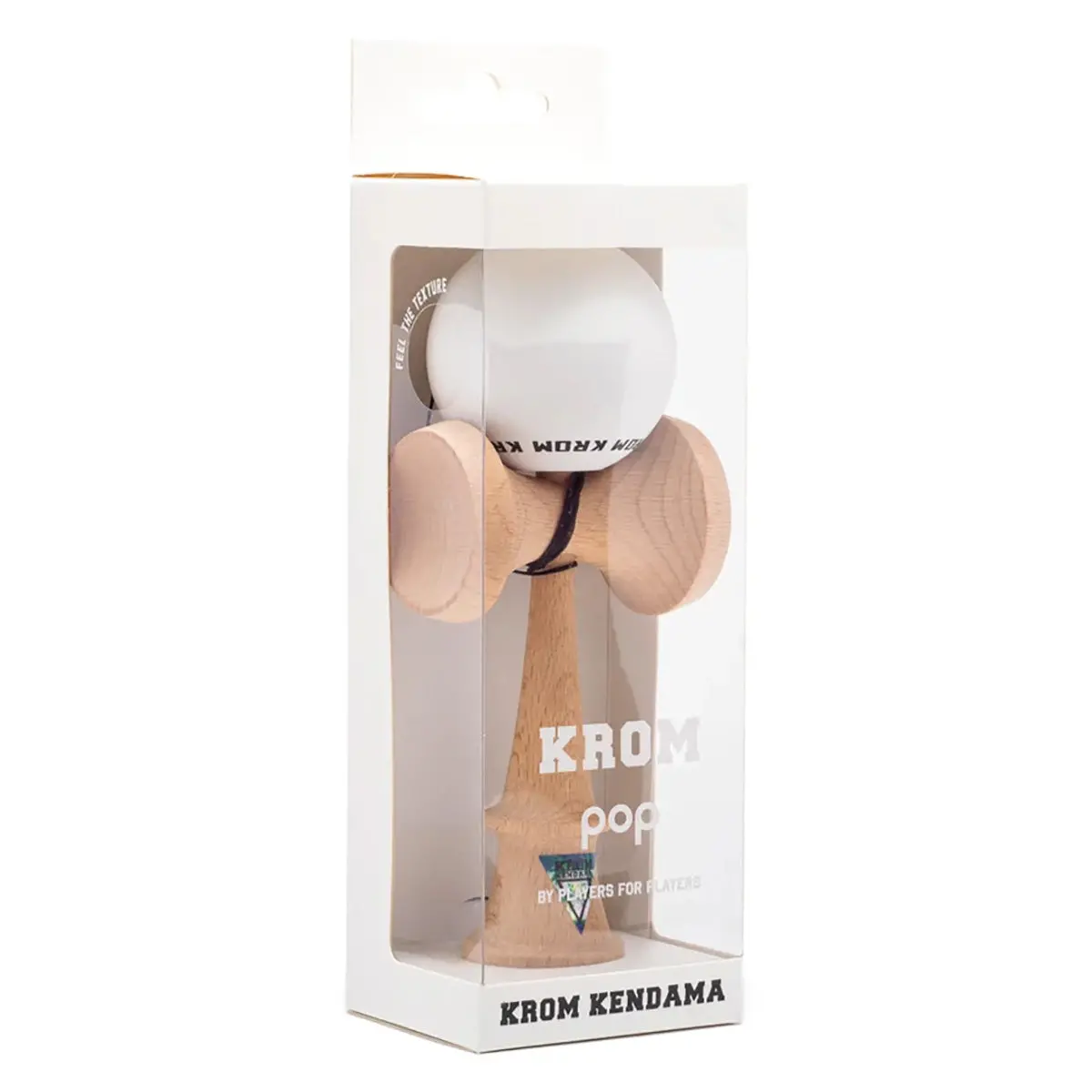 Krom Kendama Pop Rubber White Game 1