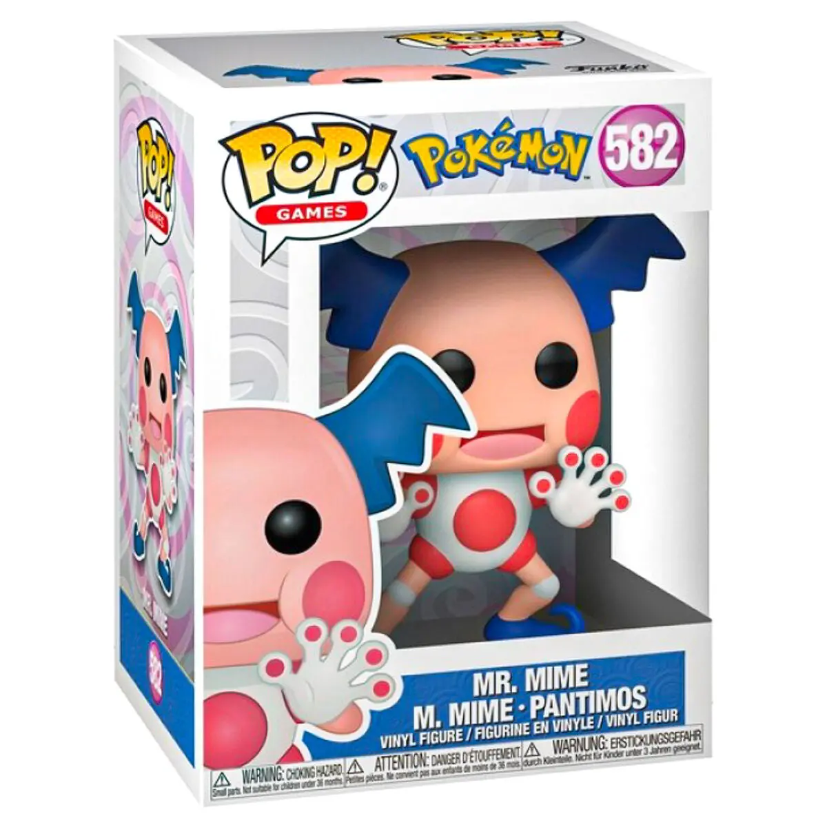 Funko Pop! Games: Pokémon Mr. Mime Vinyl Figure #582 1