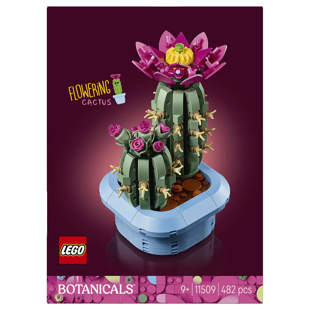 Lego Botanical Collection Flowering Cactus 11509 Building Set 1