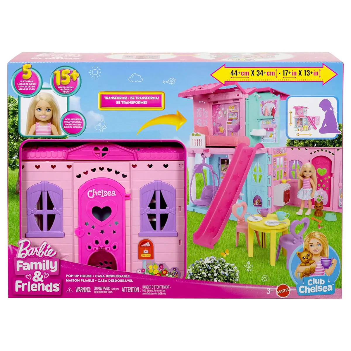 Barbie Chelsea Pop-Up House Playset 1