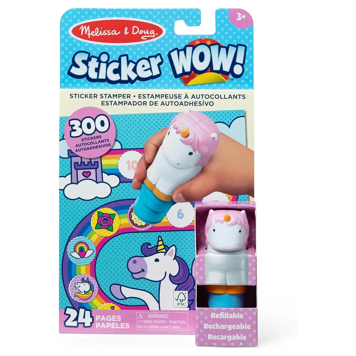 Melissa & Doug Sticker Wow! Sticker Stamper Unicorn 1