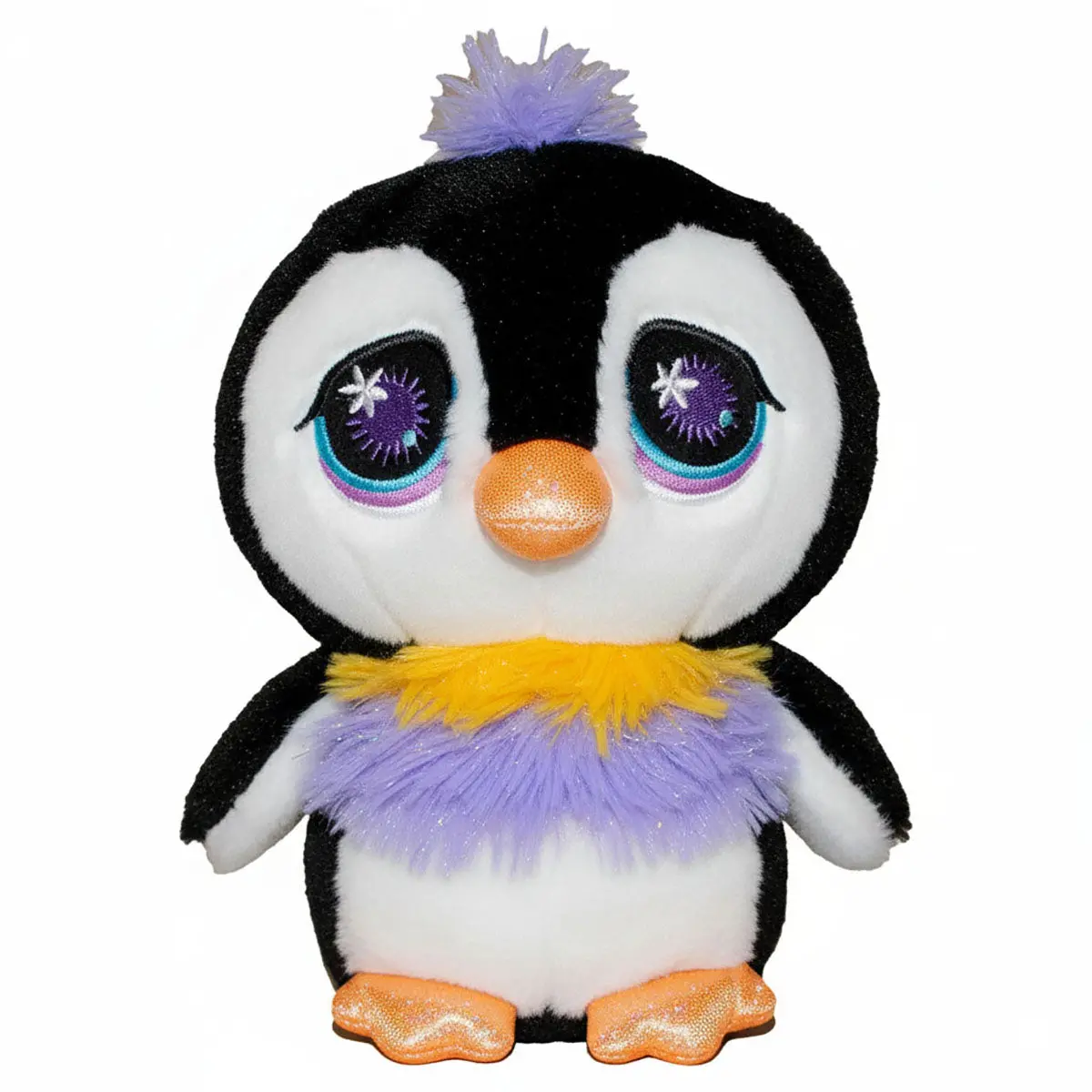 Littlest Pet Shop White & Black Penguin 6" Cuddle Plush Pet 1