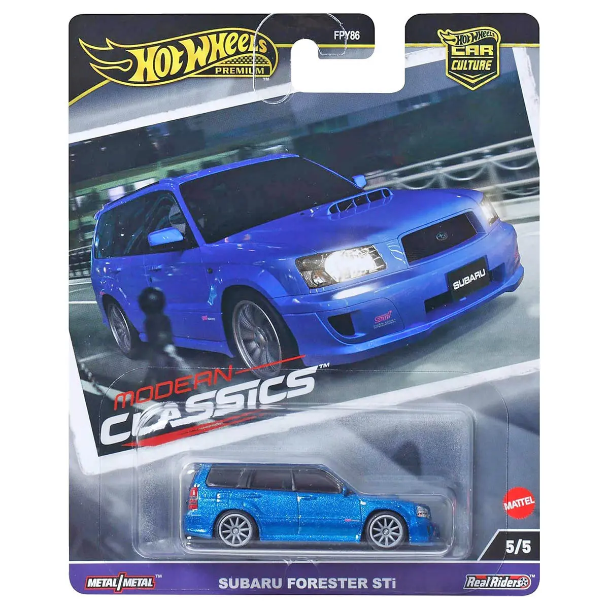Hot Wheels Car Culture Modern Classics: Subaru Forester Sti 1:64 Car 1