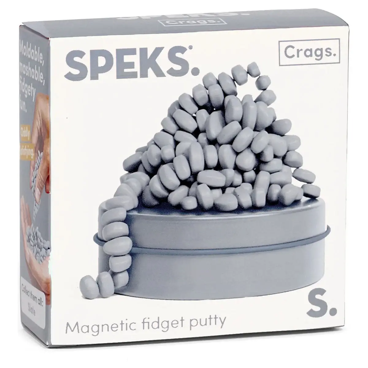 Speks Crags Slate Magnetic Fidget Putty Small (14+) 1
