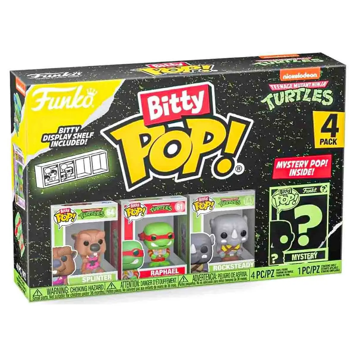 Funko Bitty Pop! Teenage Mutant Ninja Turtles Mini Figures Series 3 (4 Pack) 1