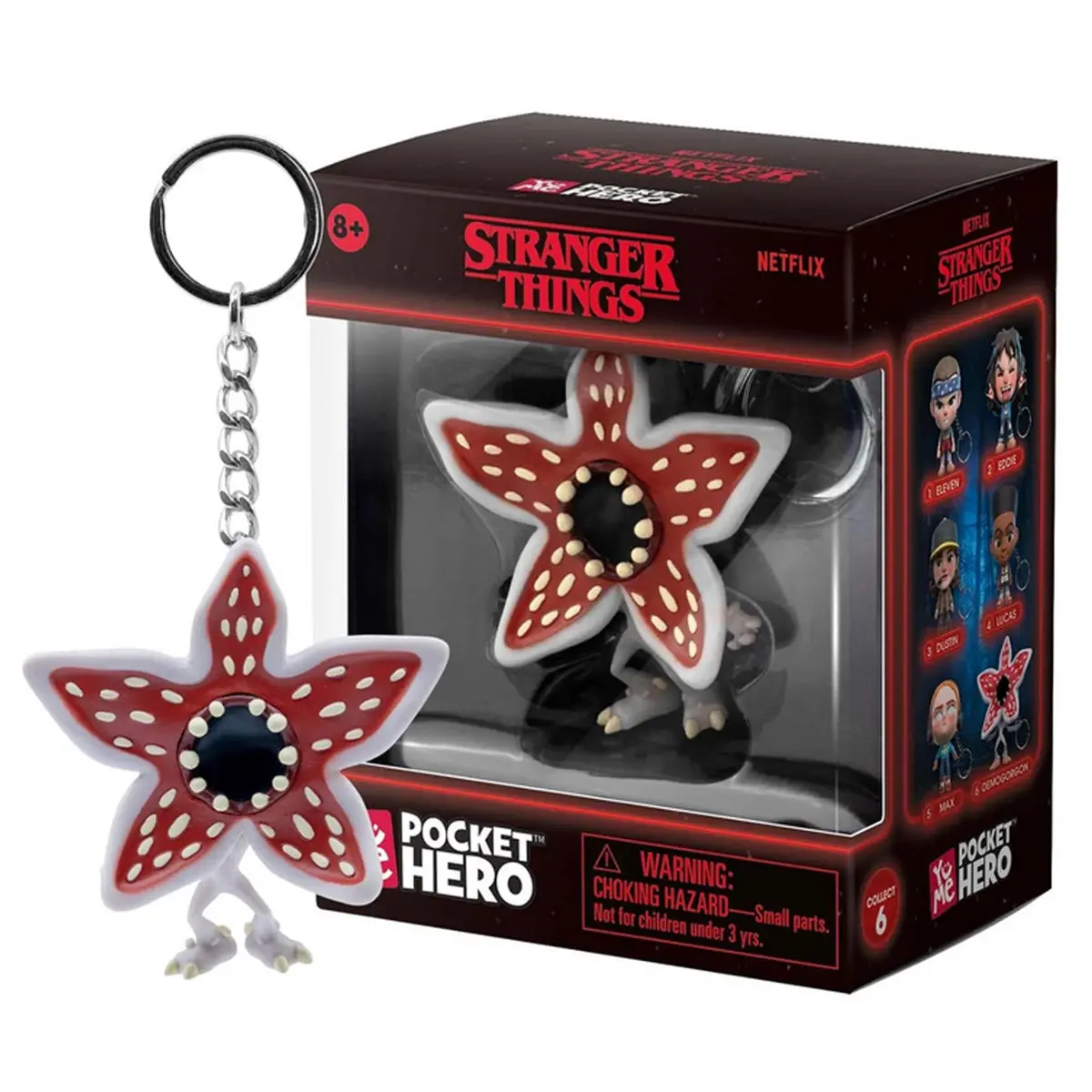 Stranger Things Pocket Hero Demogorgon Keyring 1