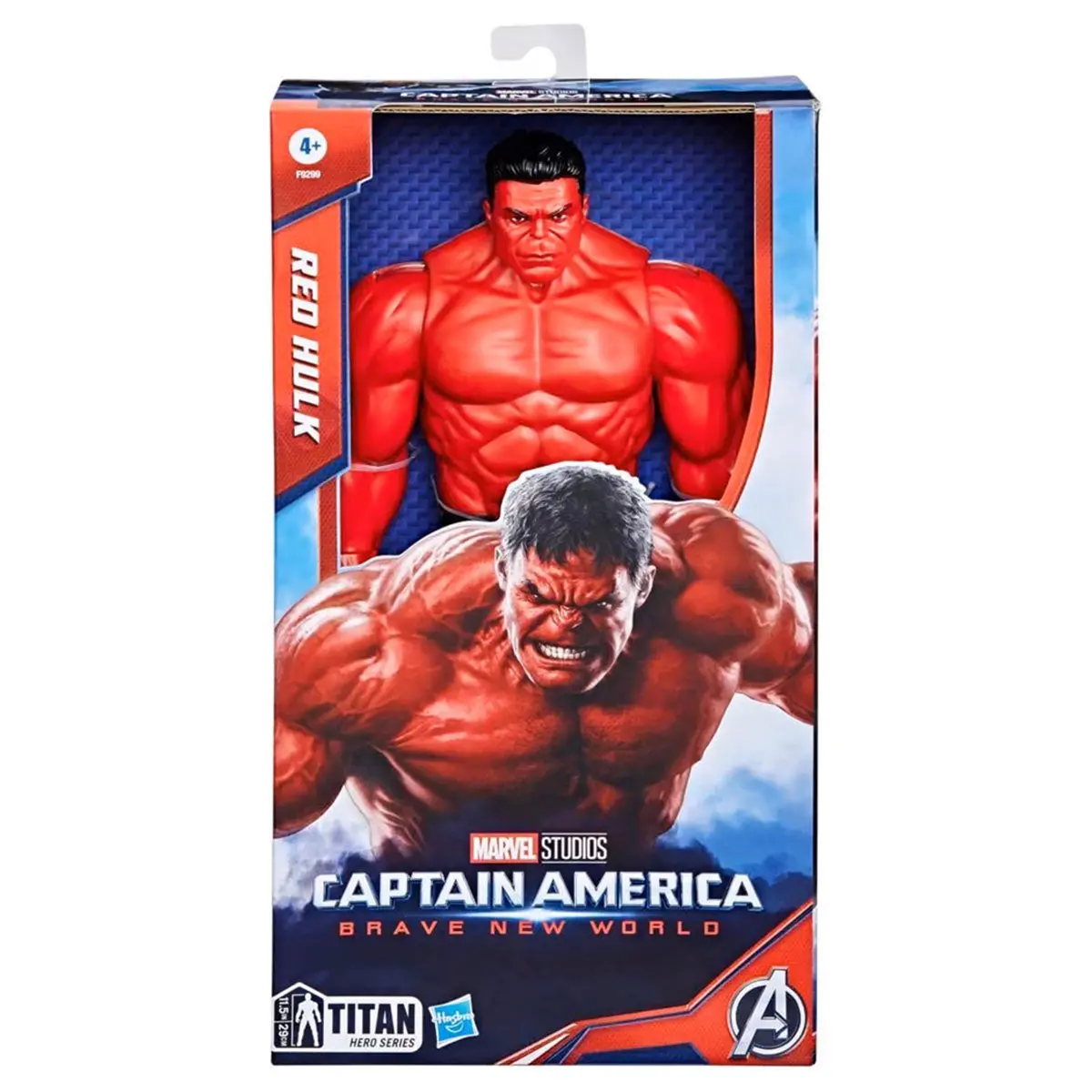 Marvel Captain America: Brave New World Titan Hero Series Red Hulk Action Figure 1