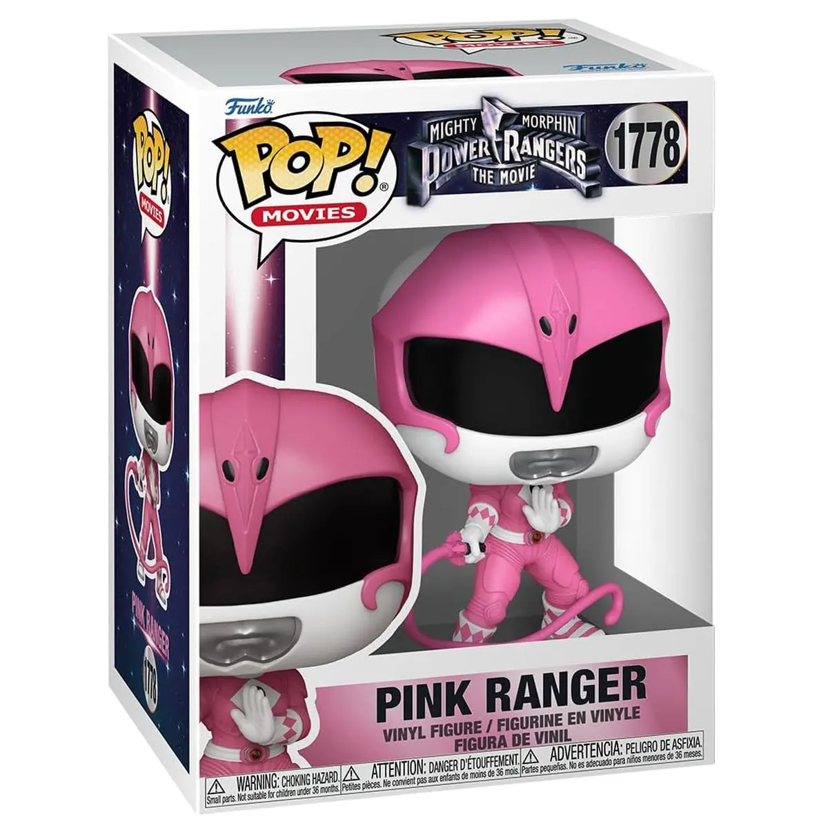 Funko Pop! Movies: Mighty Morphin Power Rangers The Movie: Pink Ranger Vinyl Figure #1778 1