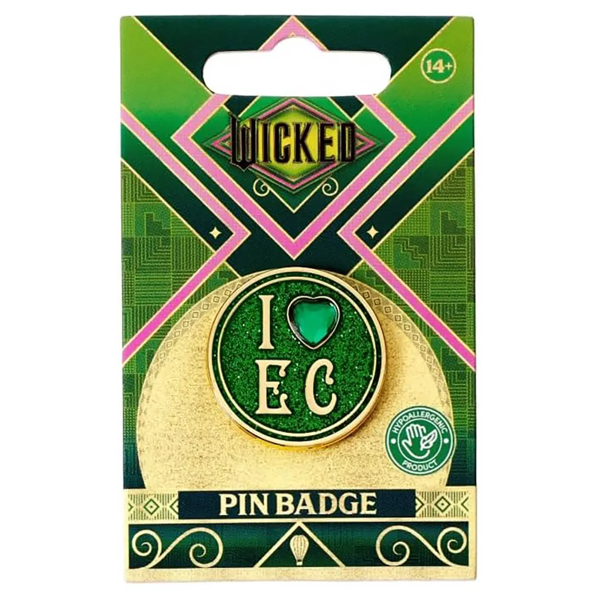 Wicked: I Love Emerald City Pin Badge 1