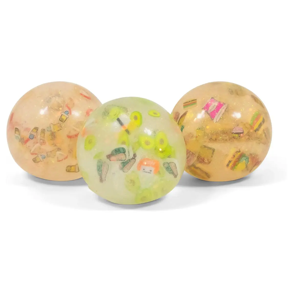 Scrunchems Fast Food Diddy Squish Balls (3 Pack) 2