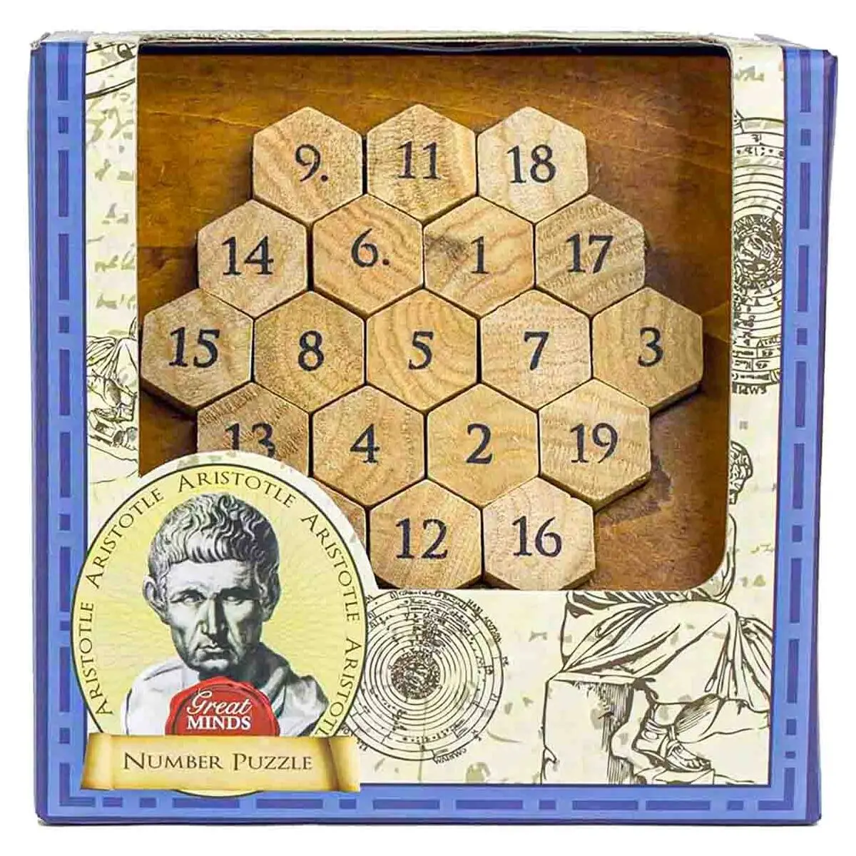 Professor Puzzle Great Minds: Aristotle Number Puzzle 1