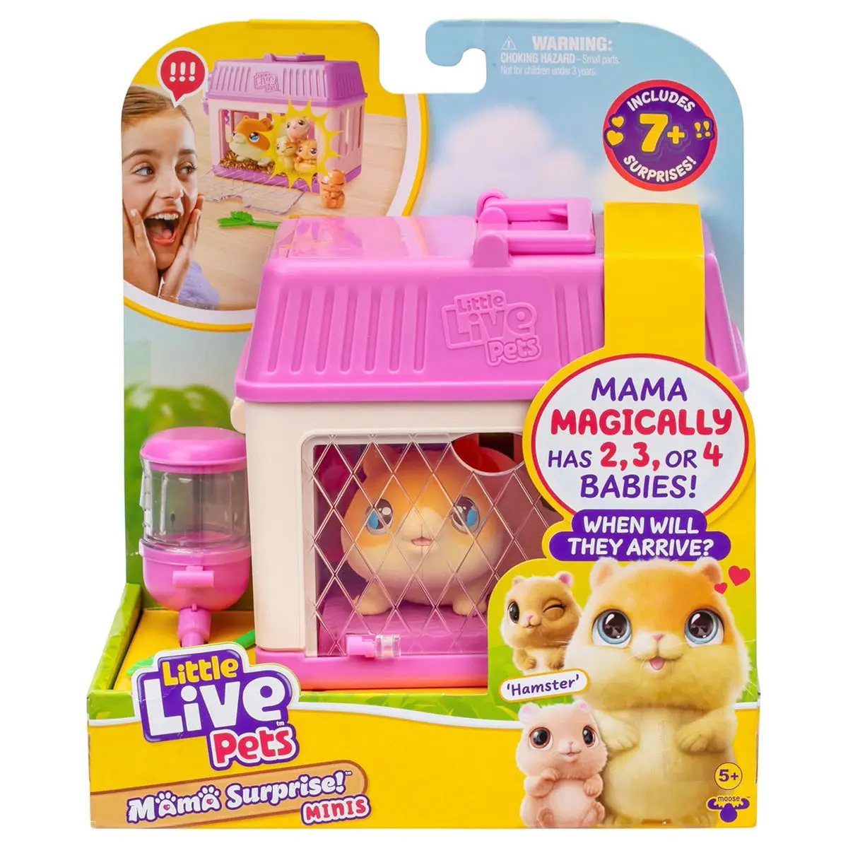 Little Live Pets Mama Surprise Minis Hamster Playset 1
