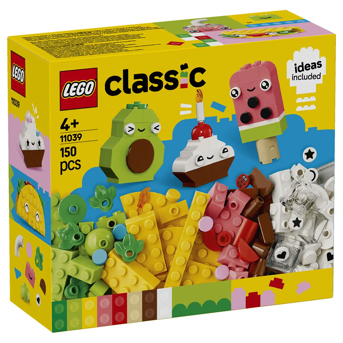 Lego Classic Creative Food Friends Building Set 1