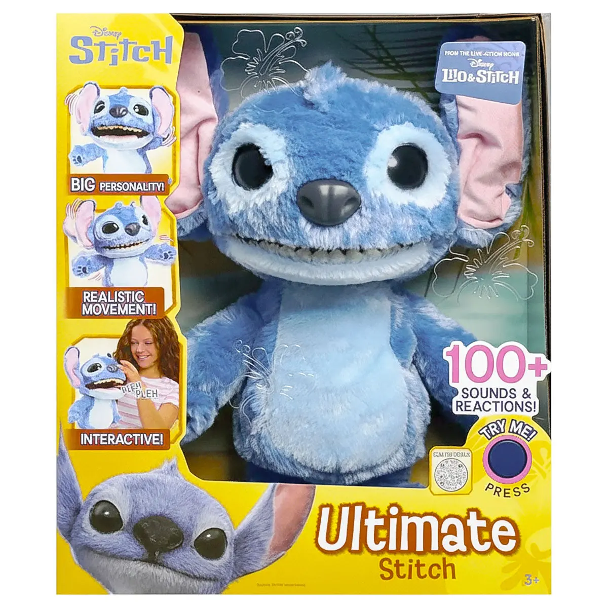 Disney Stitch: Ultimate Stitch Interactive 17" Plush 1