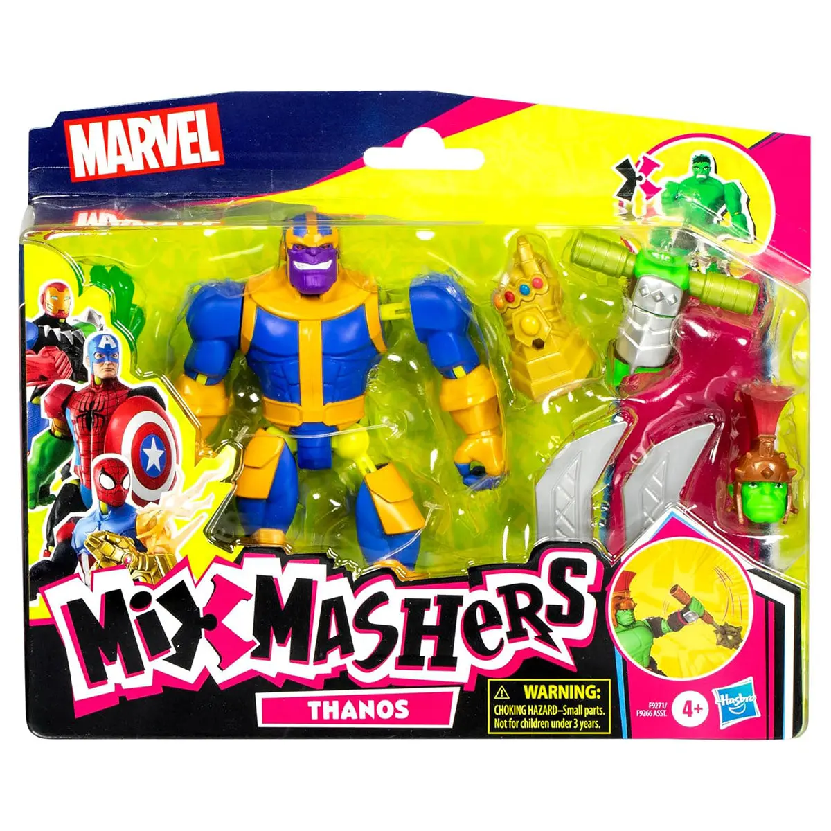 Mixmashers Deluxe Marvel Thanos Action Figure 1