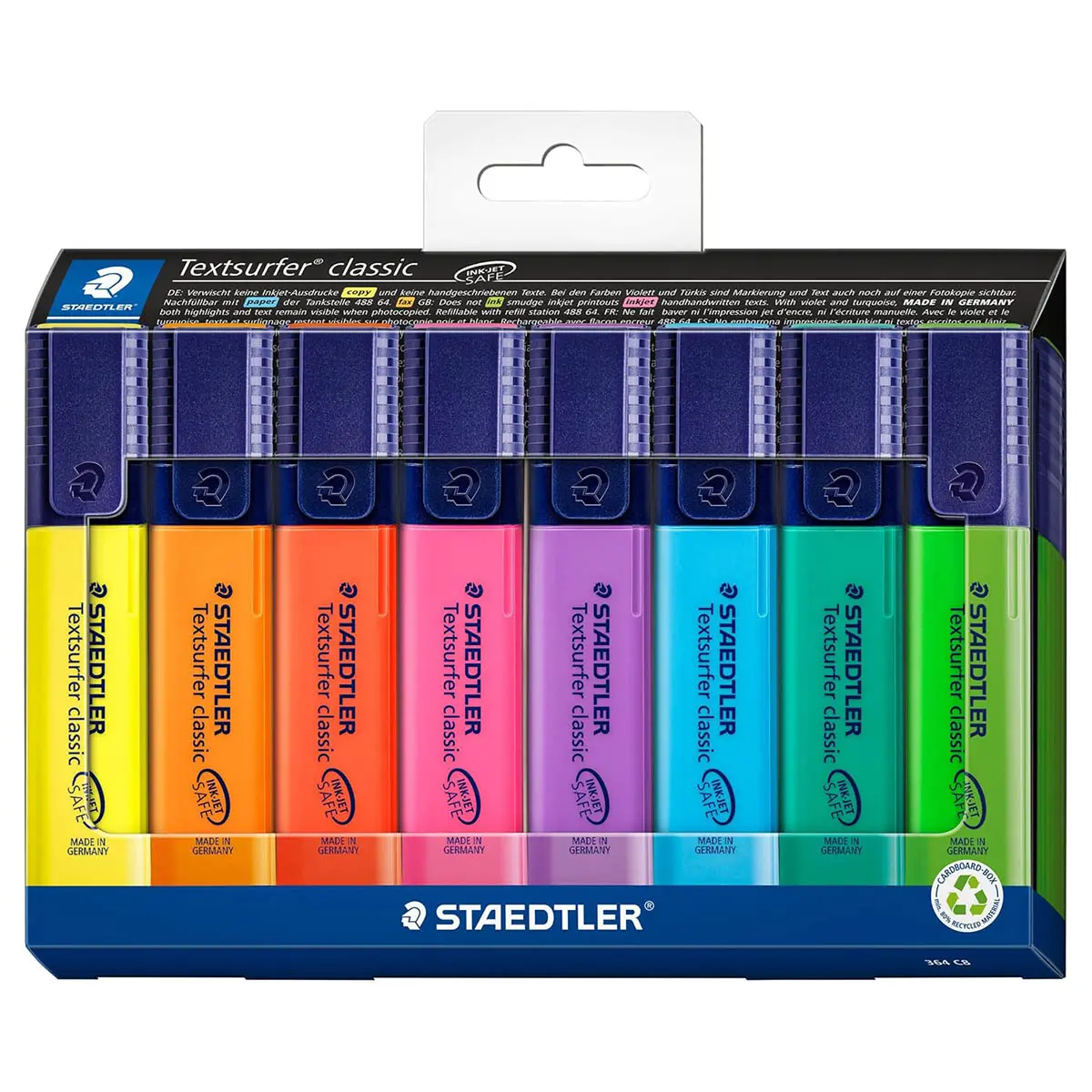 Staedtler Textsurfer Classic Highlighters (8 Pack) 1