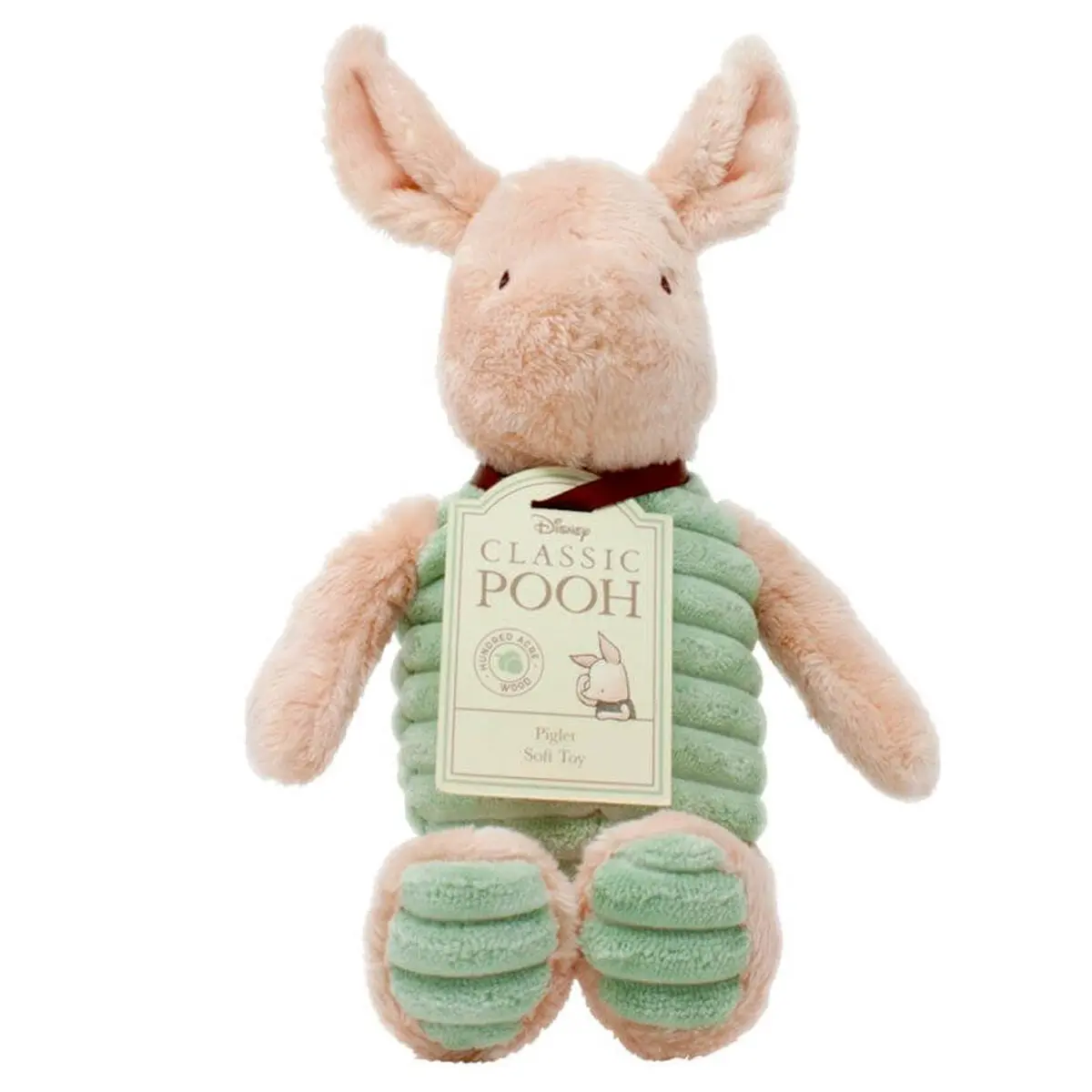 Disney Classic Pooh Hundred Acre Wood Piglet Soft Toy 1
