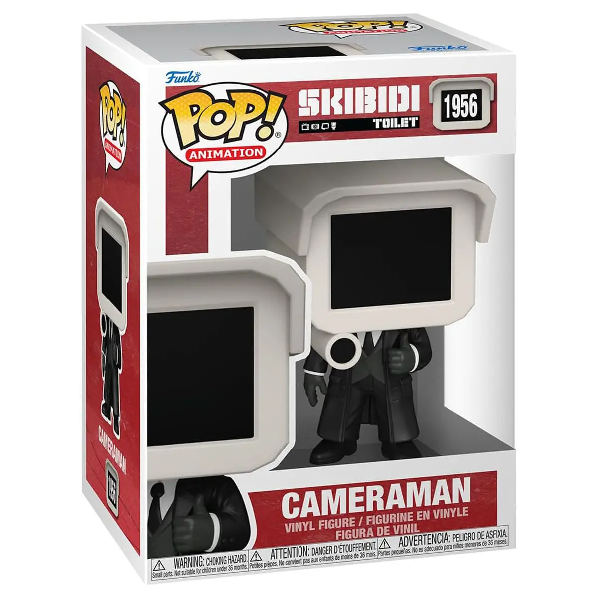 Funko Pop! Animation: Skibidi Toilet: Cameraman Vinyl Figure #1956 1