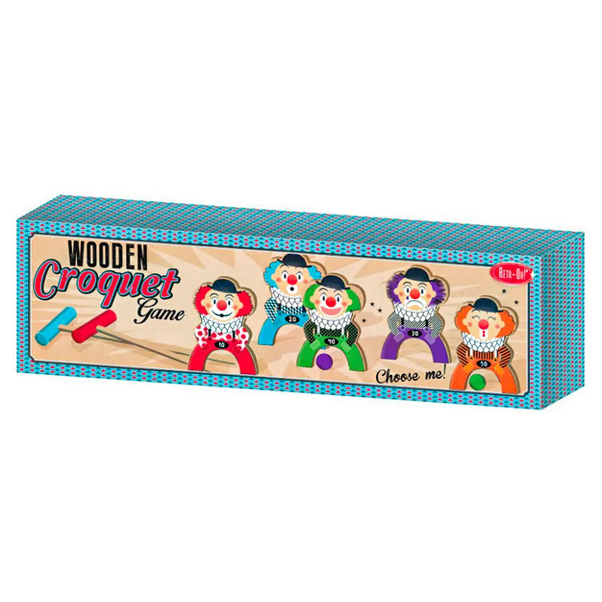 Wooden Croquet Game 1