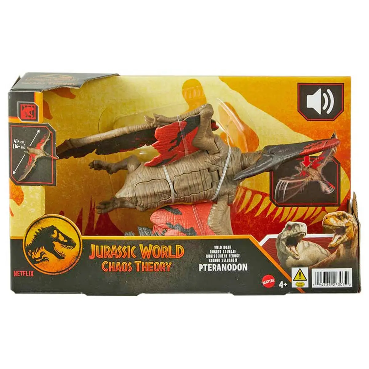 Jurassic World: Chaos Theory Wild Roar Pteranodon Dinosaur Figure 1