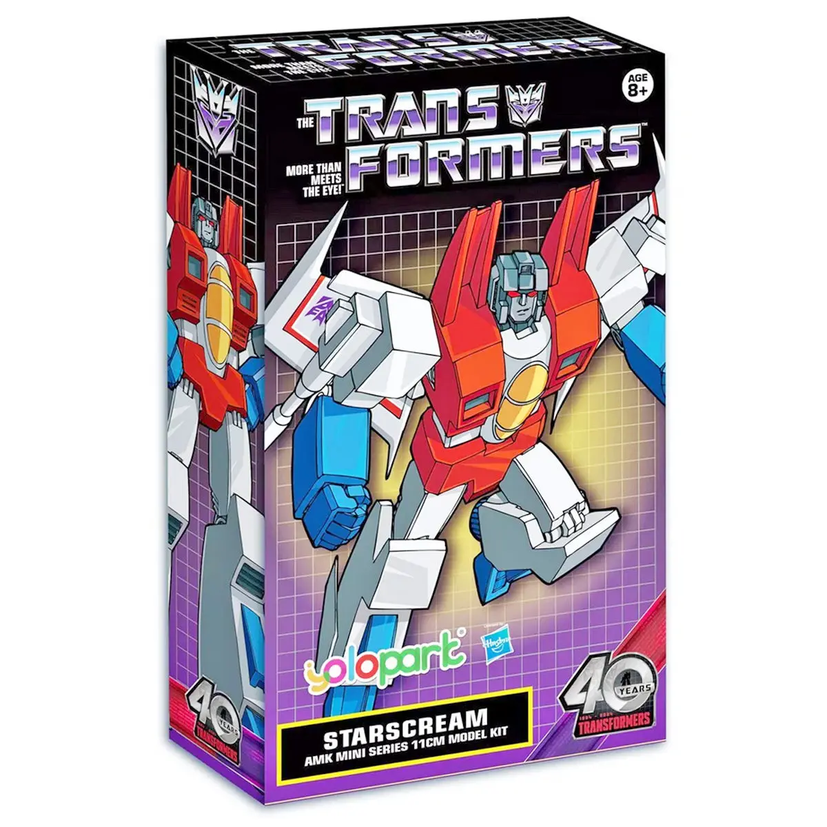 Transformers: Starscream Generation One Amk Mini Series 11Cm Model Kit Figure 1