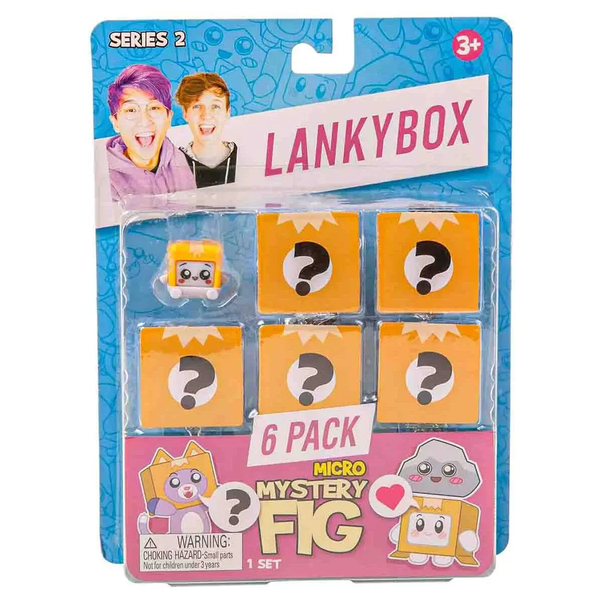 Lankybox Micro Mystery Fig 6 Pack Series 2 1