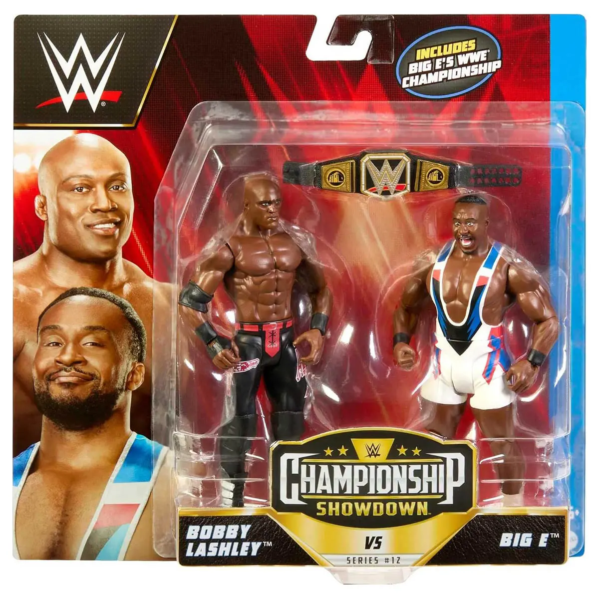 Wwe Championship Showdown Series #12 Lashley Vs Big E Figures 1