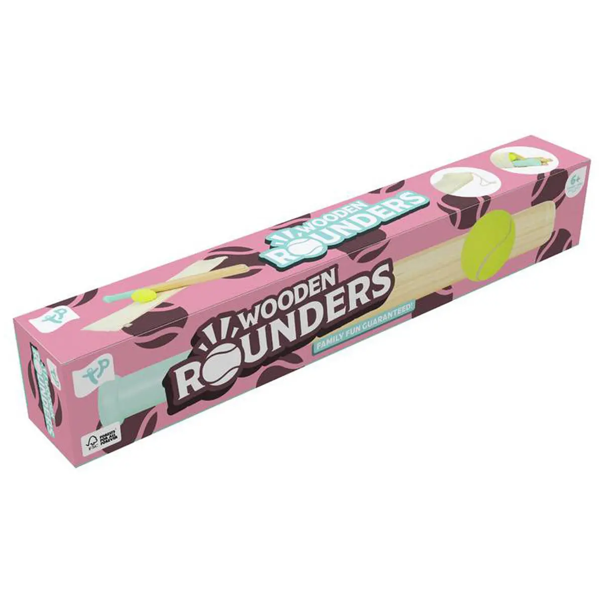 Tp Wooden Rounders Set 1