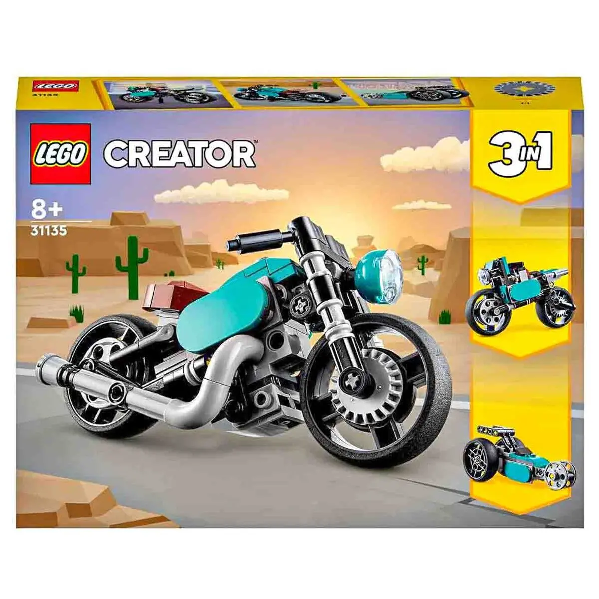 Lego Creator: Vintage Motorcycle 3-In-1 31155 Building Set 1