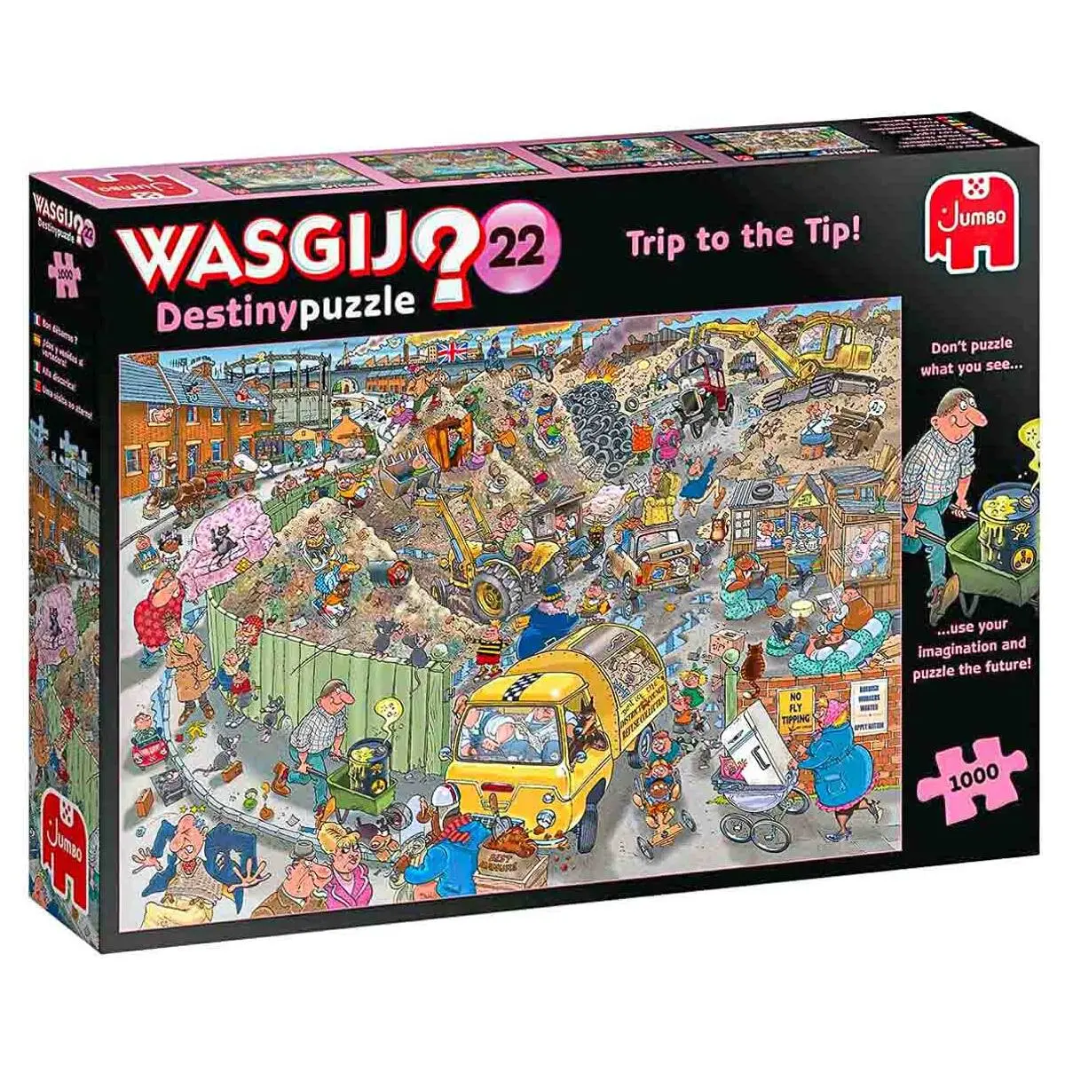 Wasgij Destiny 22 Trip To The Tip! 1000 Piece Jigsaw Puzzle 1