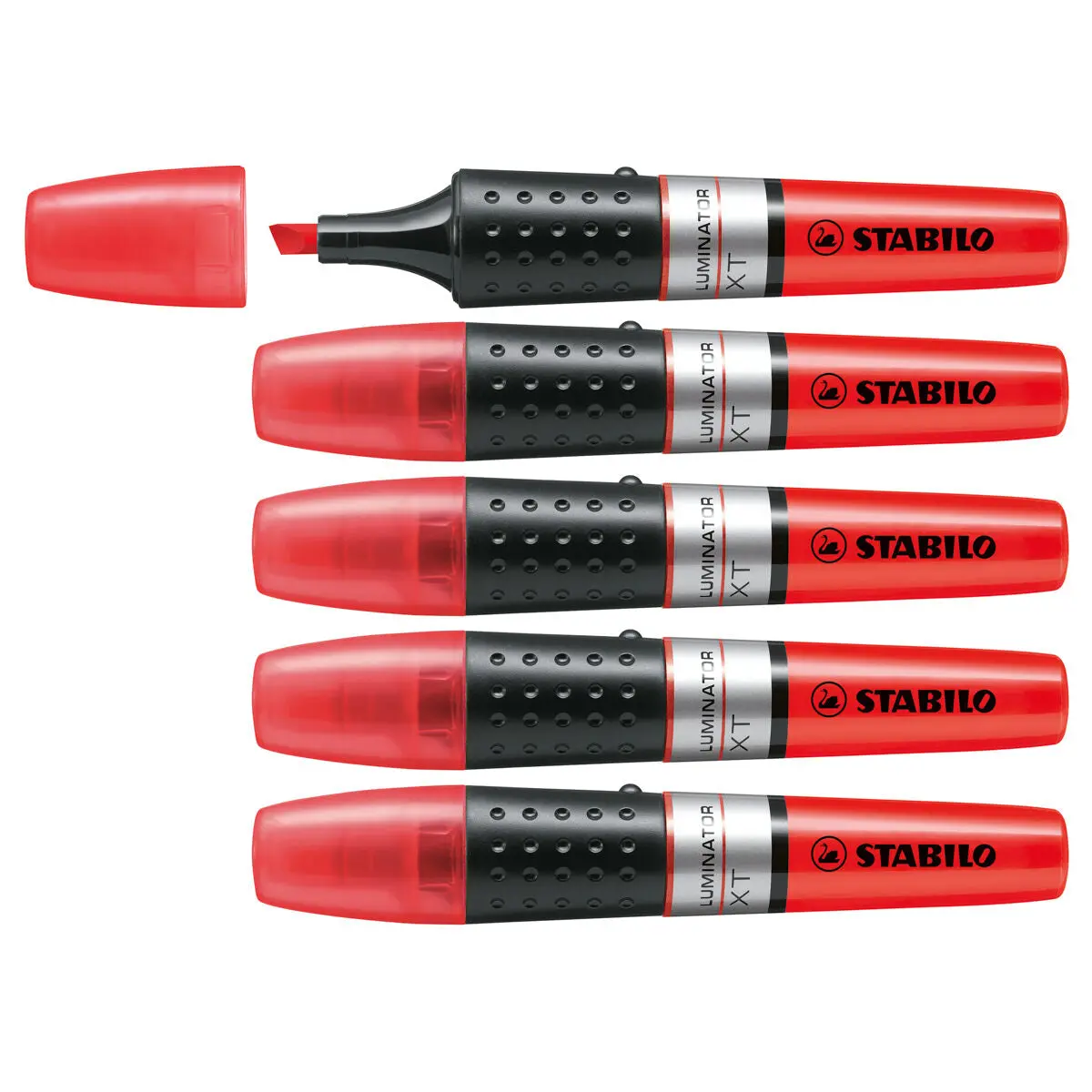 Stabilo Luminator Red Highlighter Box Of 5 1