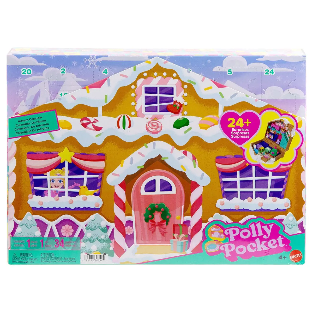 Polly Pocket Advent Calendar 2025 1