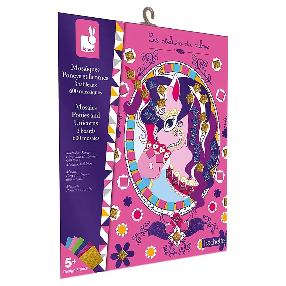 Janod Mosaics Ponies And Unicorns Set 1