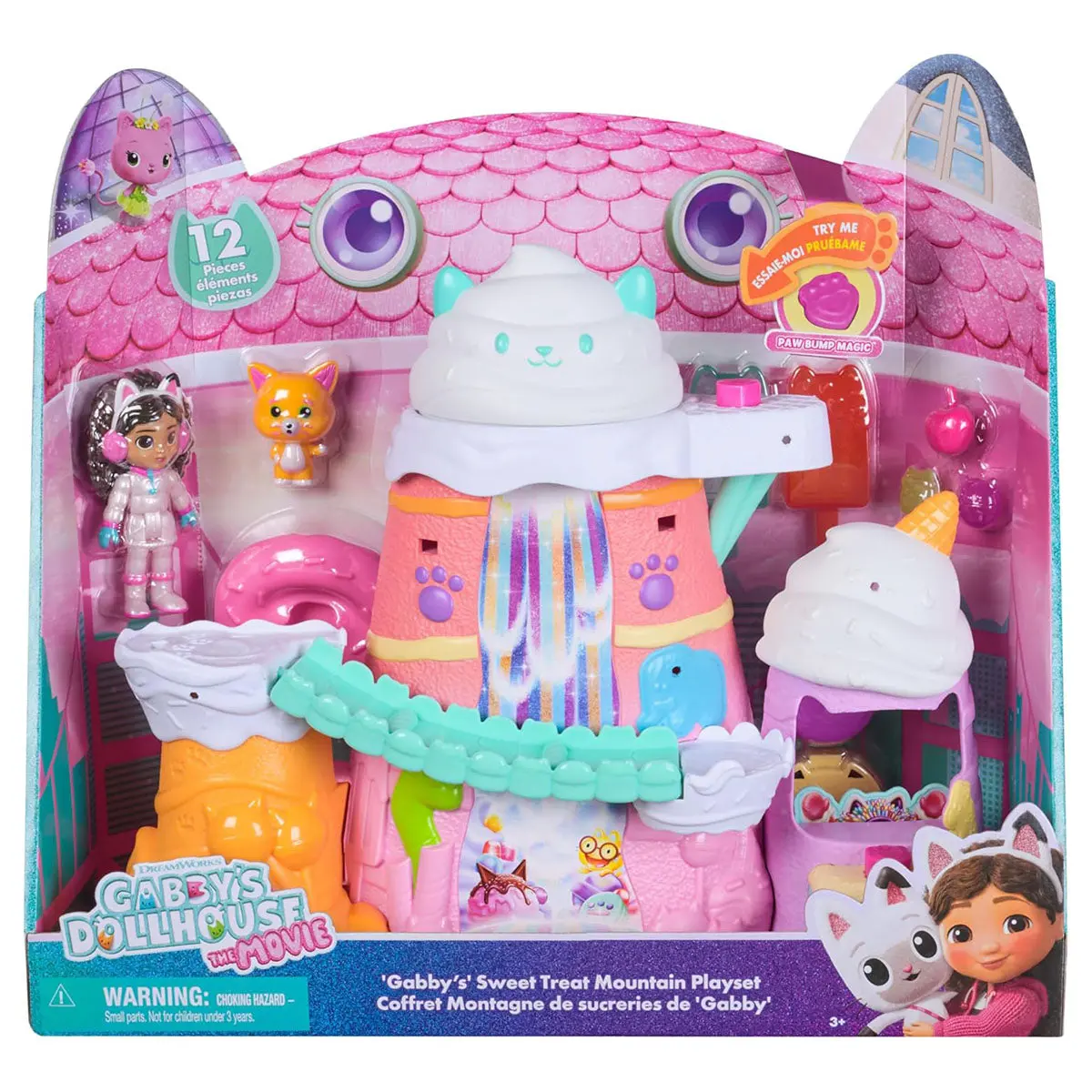 Gabby's Dollhouse: The Movie: Gabby's Sweet Treat Mountain Playset 1