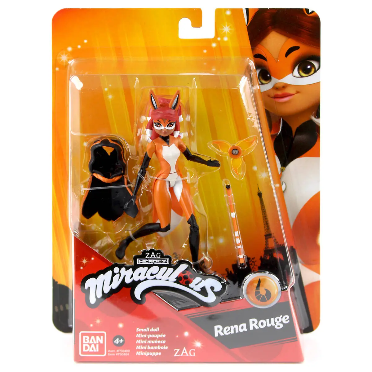 Miraculous Rena Rouge 12Cm Doll 1