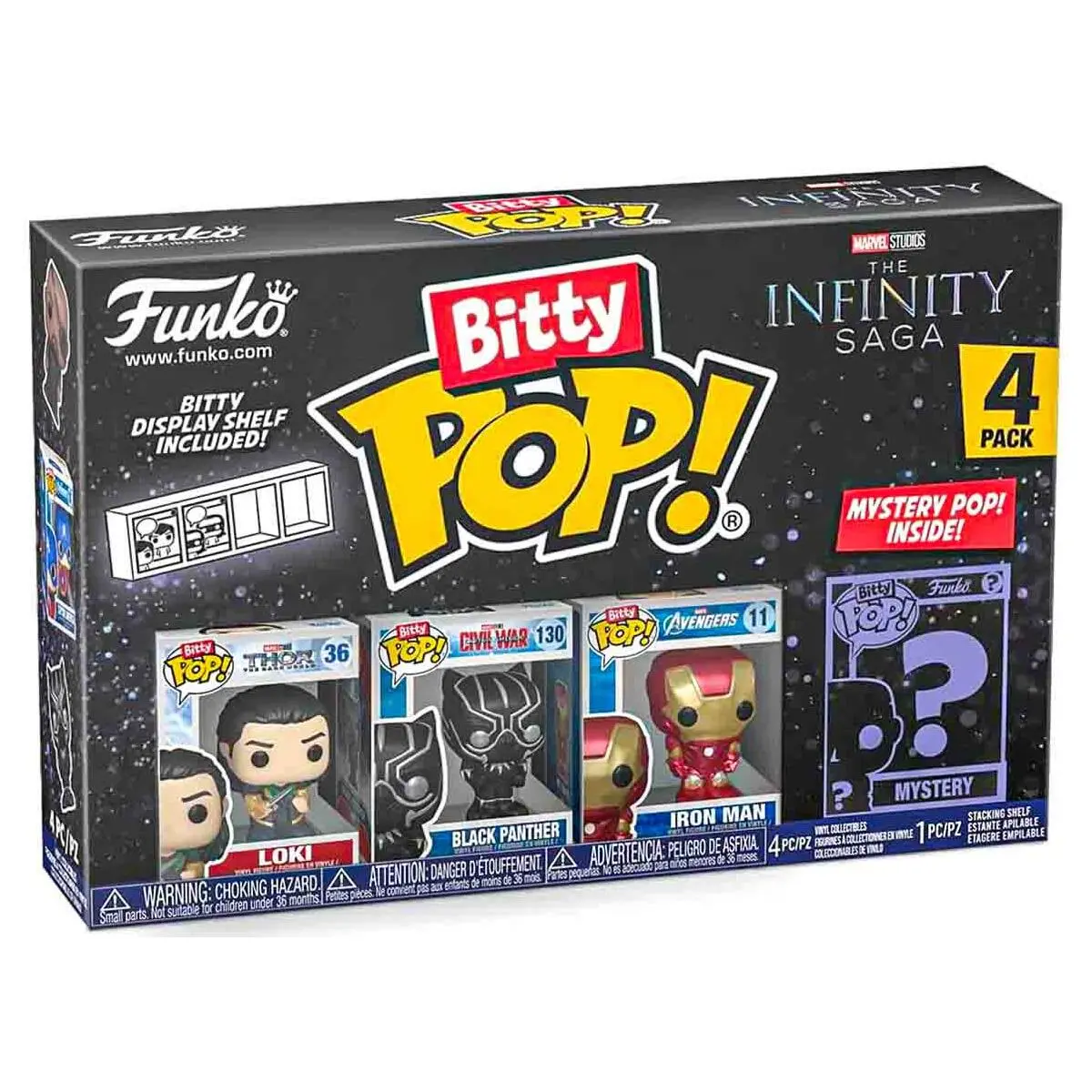 Funko Bitty Pop! Marvel: The Infinity Saga Mini Figures Series 4 (4 Pack) 1