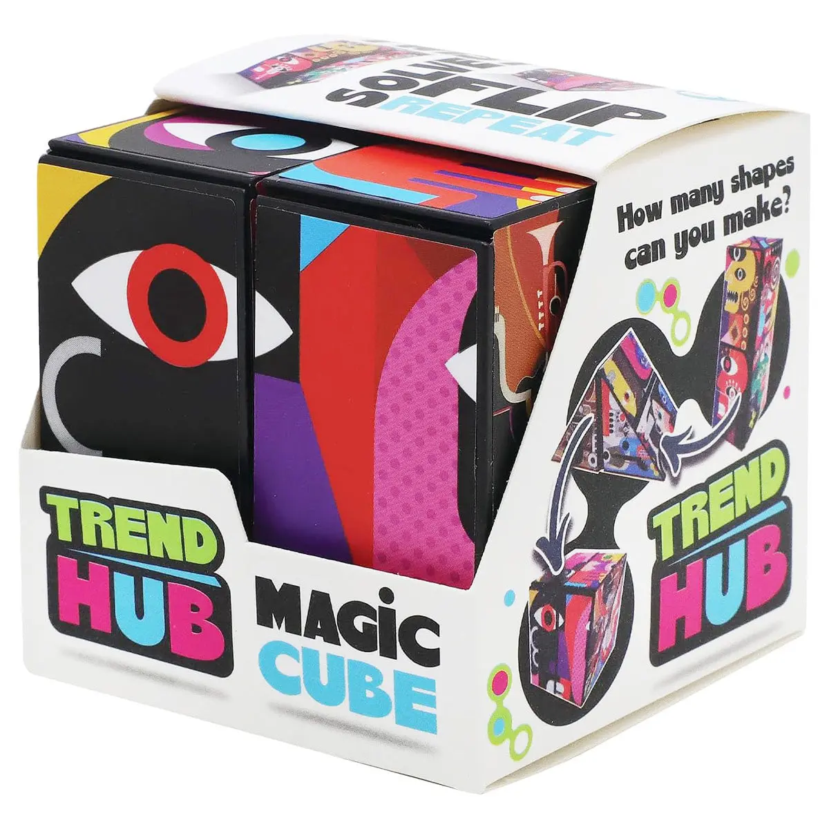 Magic Cube Shape Shifting Fidget Toy 1