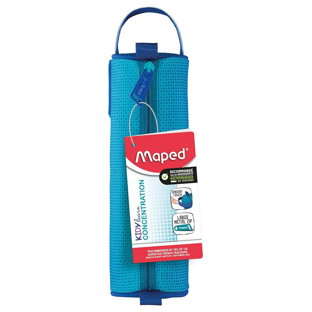 Maped Kidy Learn Pencil Case 22.5X7.5Cm Zip Closure 1
