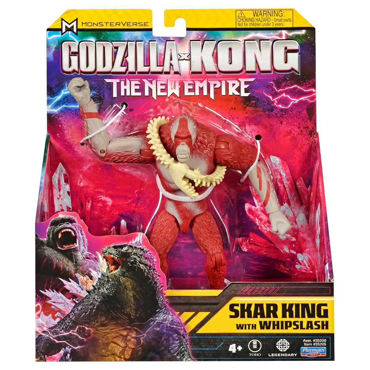 Godzilla X Kong: The New Empire Skar King With Whipslash 6" Figure 1