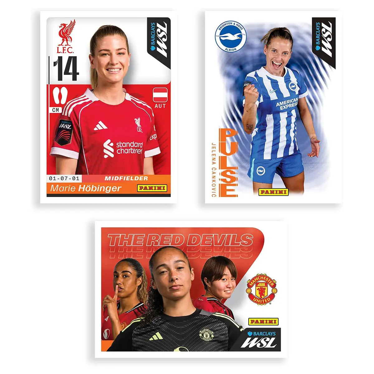 Panini Women's Super League 2025/26 Sticker Collection Multipack 2