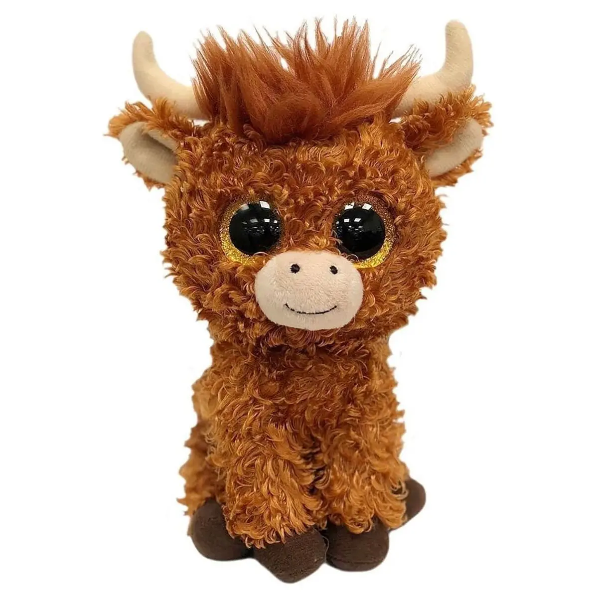 Ty Beanie Boos Angus Highland Cow 15Cm Plush 1
