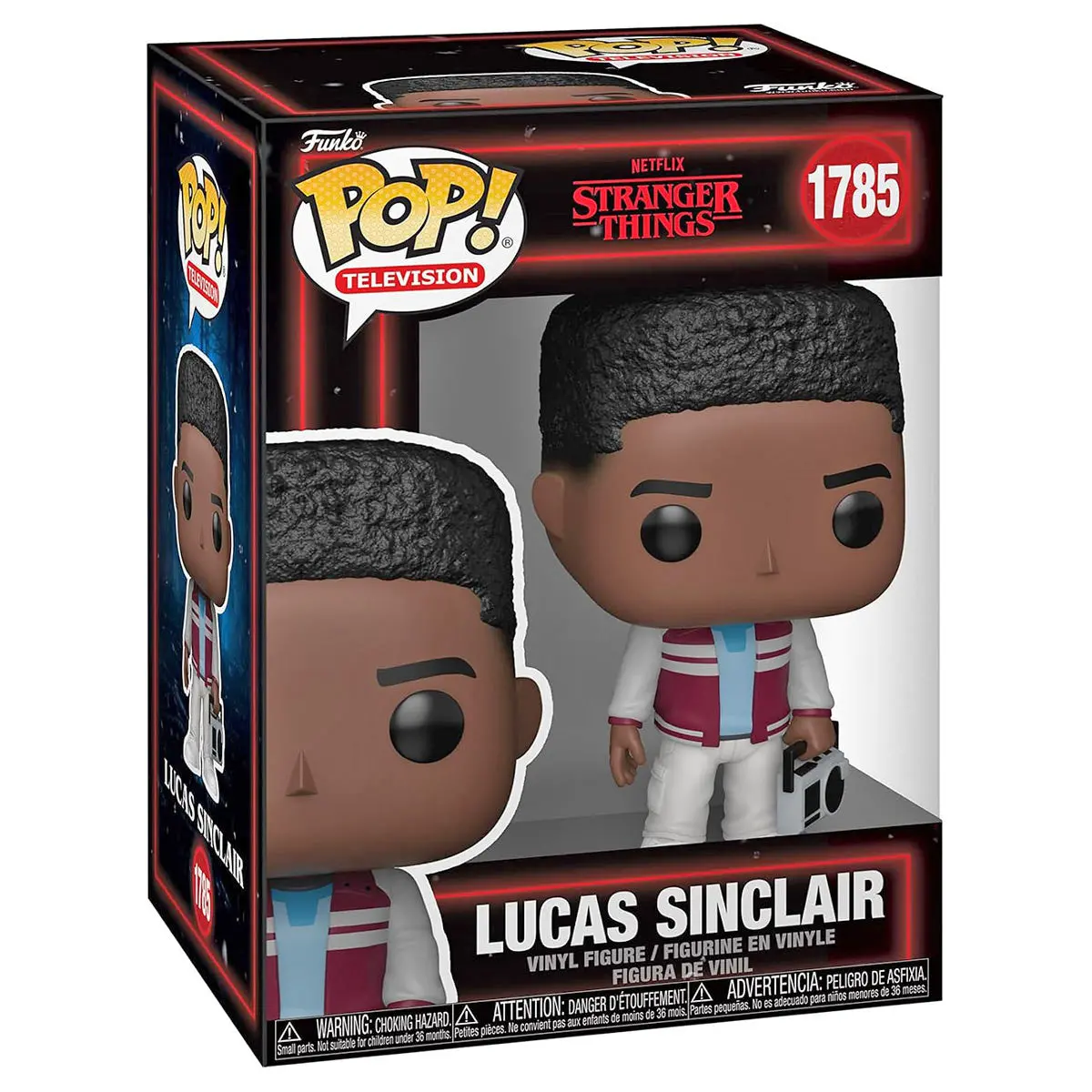 Funko Pop! Television: Stranger Things S5: Lucas Sinclair Vinyl Figure #1785 1