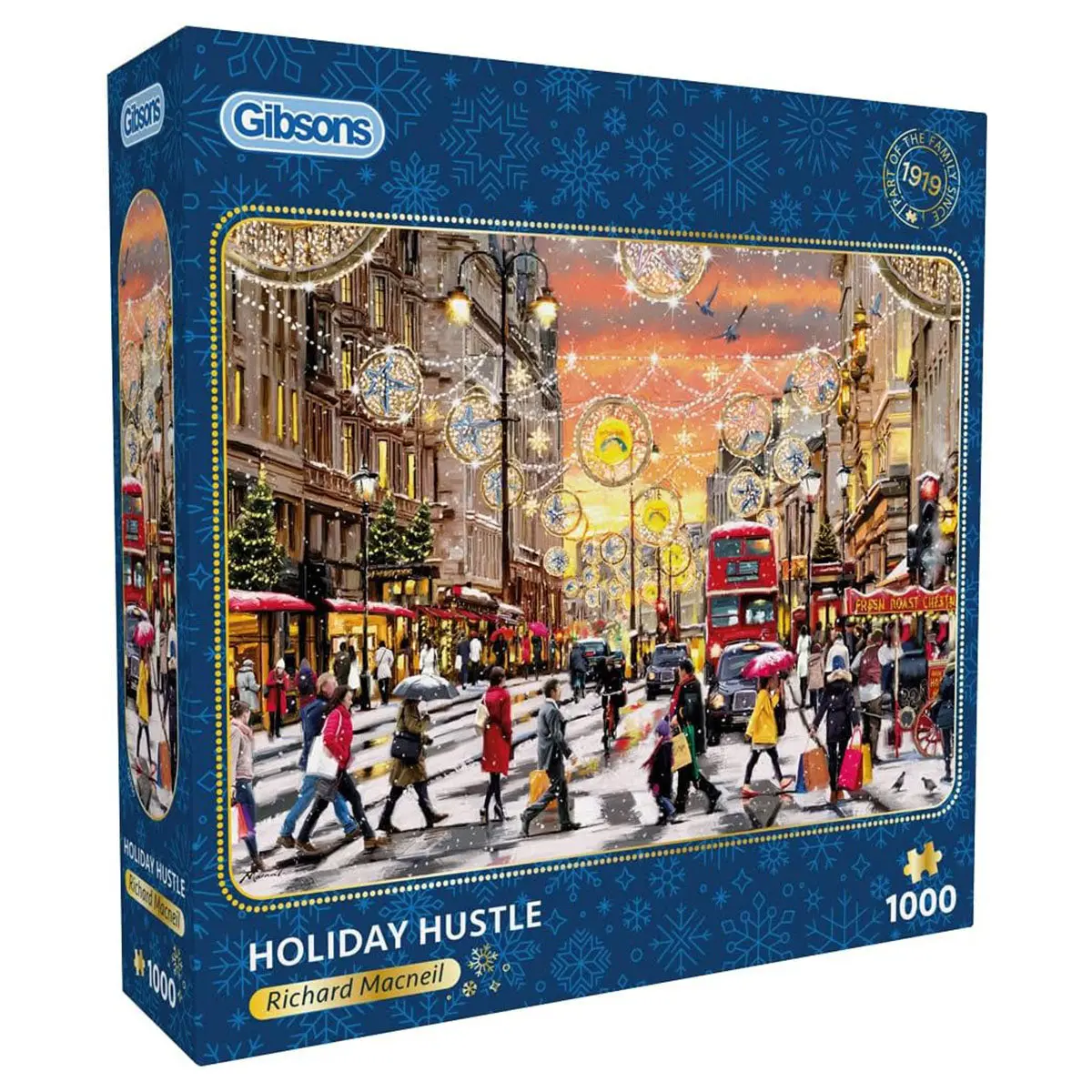Gibsons Holiday Hustle 1000 Piece Jigsaw Puzzle 1