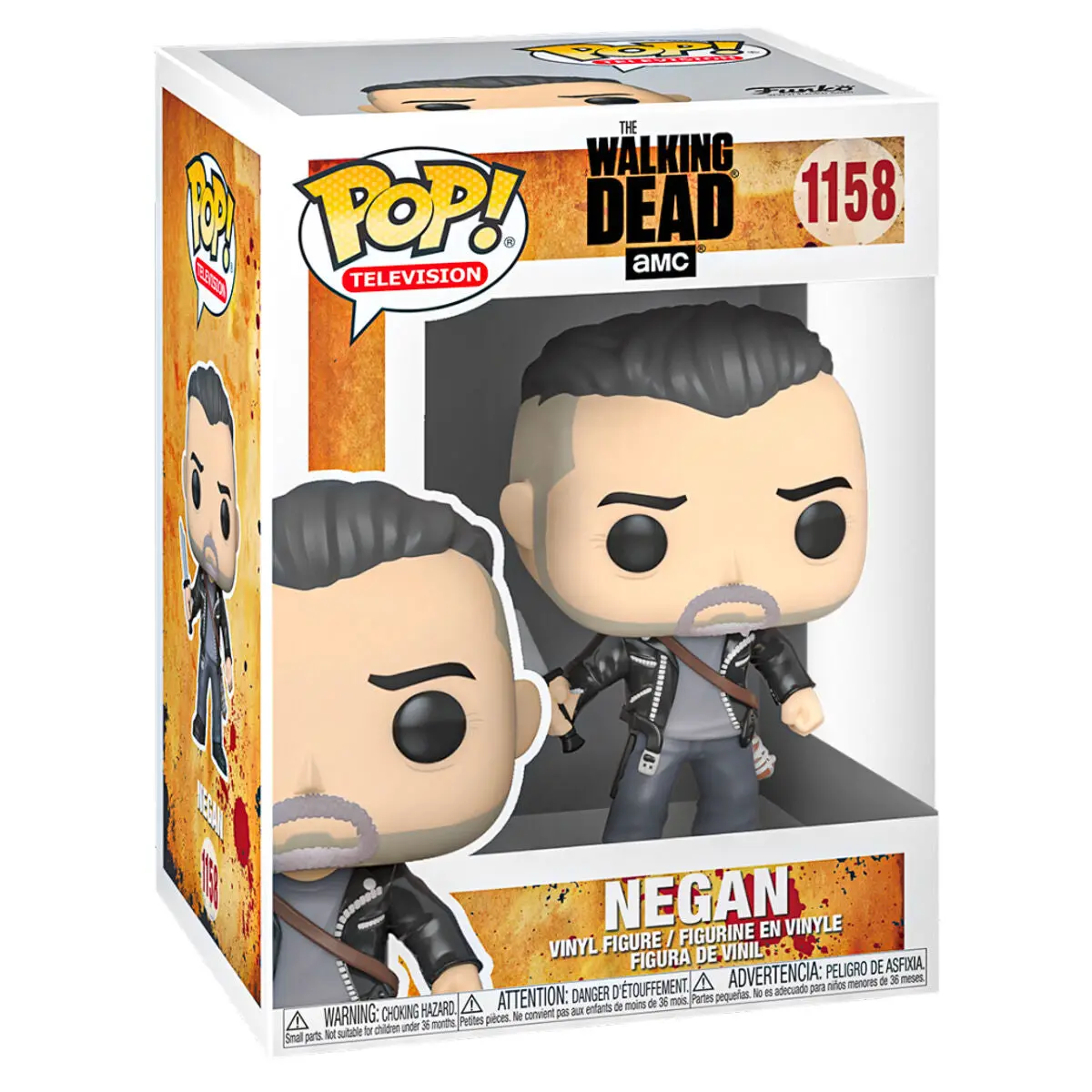 Funko Pop! Television: The Walking Dead Negan Vinyl Figure #1158 1