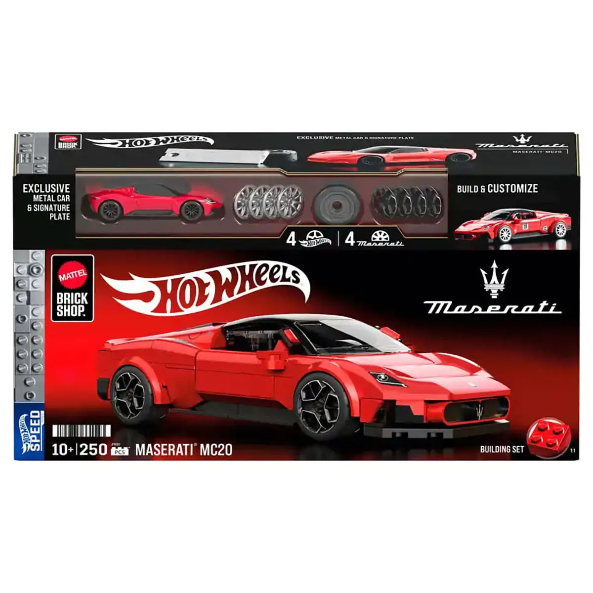 Hot Wheels Maserati Mc20 Building Set 1
